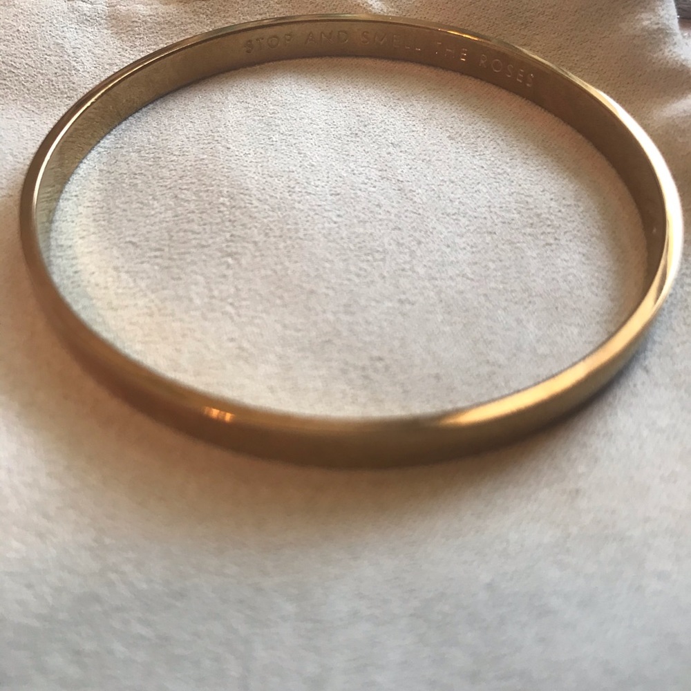 KATE SPADE ROSE GOLD BANGLE